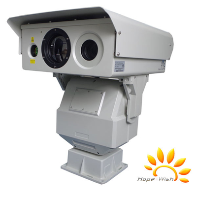 Représentation thermique infrarouge de caméra de PTZ, caméra de sécurité antipoussière de laser